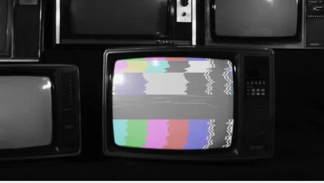Retro TV colour bars